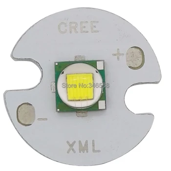 2x CREE XML XML T6 Alb Rece 6500K Alb Neutru 4500K Alb Cald 3000K LED de Mare Putere Emițător 16mm 20mm Alb sau Negru PCB