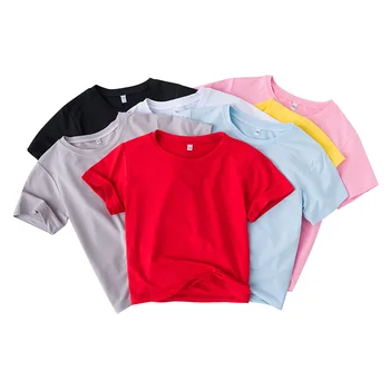 Sanrio Kawaii Hello kitty T-shirt Pentru Copii Fete de Vară Costum baietel Haine cu Maneci Scurte pantaloni Scurți Casual Sport Topuri Tricouri