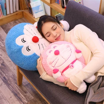 45/60cm Nou Popular de Înaltă Calitate Doraemon Jucărie de Pluș Animale Păpușă de Pluș Moale Perna Pentru Copii Fete Ziua de nastere Cadou de Ziua Îndrăgostiților