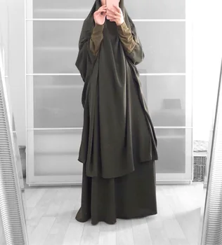 Ramadan Eid Rugăciune Musulmană Îmbrăcăminte Rochie Femei Abaya Jilbab-Ul Hijab Mult Khimar Halat Abayas Islam Îmbrăcăminte Niqab Djellaba Burka