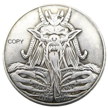 HB(196)NE Vagabond Morgan Dolar de Argint Placat cu Copia Fisei