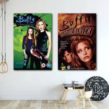 Buffy the vampire slayer drama TV Decorative Canvas 24x36 Postere Sala de Bar, Cafenea Decor Cadou de Arta de Imprimare Picturi murale